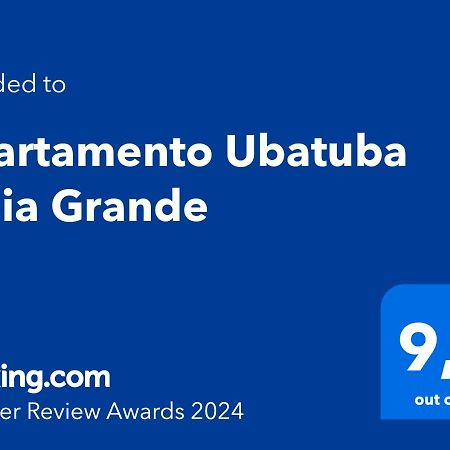 Apto Ubatuba Praia Grande, Ar Condicionado, Piscina, Garagem Dış mekan fotoğraf